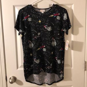 Lularoe Gracie Tee Astronaut